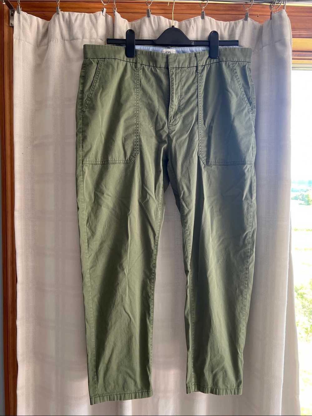 J. Crew Olive Green Slim Boyfriend Chino Size 12